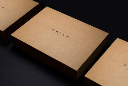 pano design studio c/o panos tsakiris brand × packaging design for MALLE London